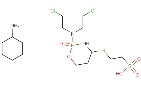 MAFOSFAMIDE CYCLOHEXYLAMINE SALT